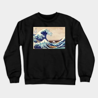 Great Wave Off Kanagawa Crewneck Sweatshirt